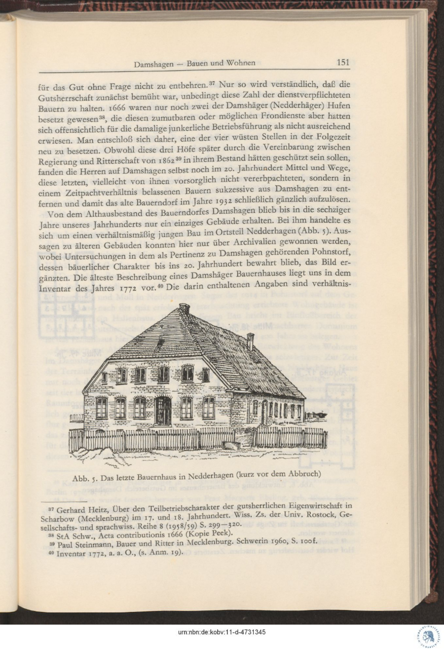 Baumgarten 1973 Damshagen 151