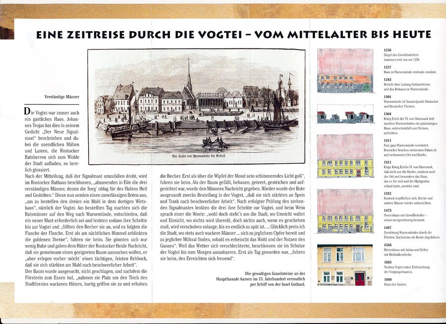 Warnemünde Vogtei-Gebäude 1999 c