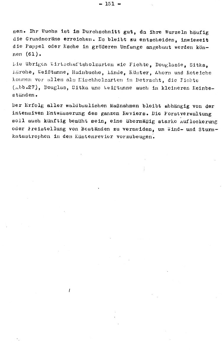 RH Oelsnitz Forstwirtschaftsgeschichte NÖM 1955 151