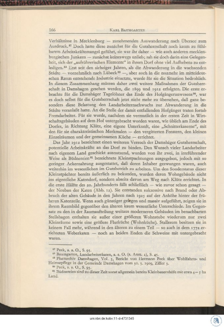 Baumgarten 1973 Damshagen 166