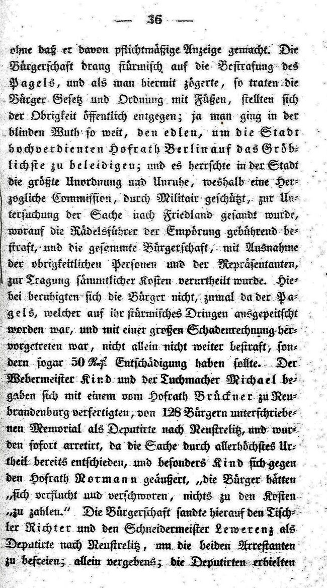 Friedland Reinhold 1838 36