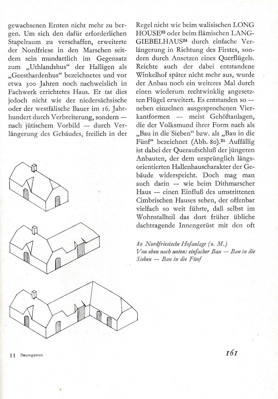 Baumgarten Dt Bauernhaus 1980 Ak 161