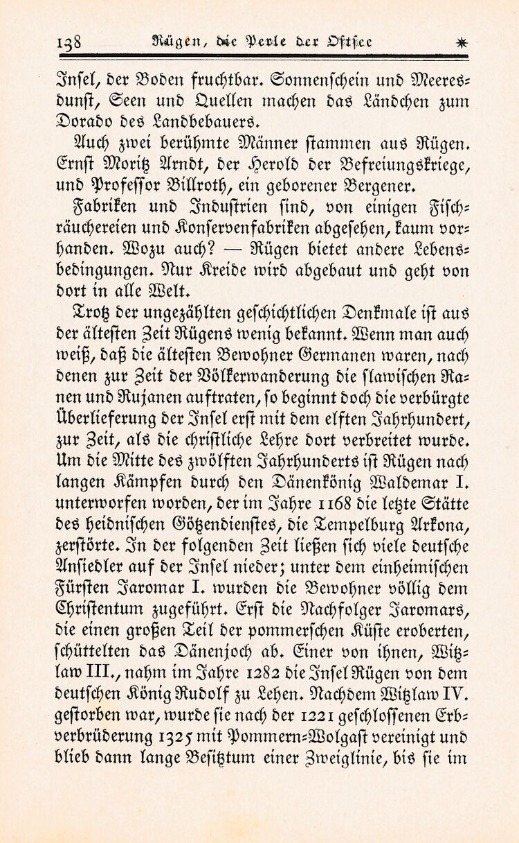 "Rügen - Perle der Ostsee" A Krüger 1926 S138