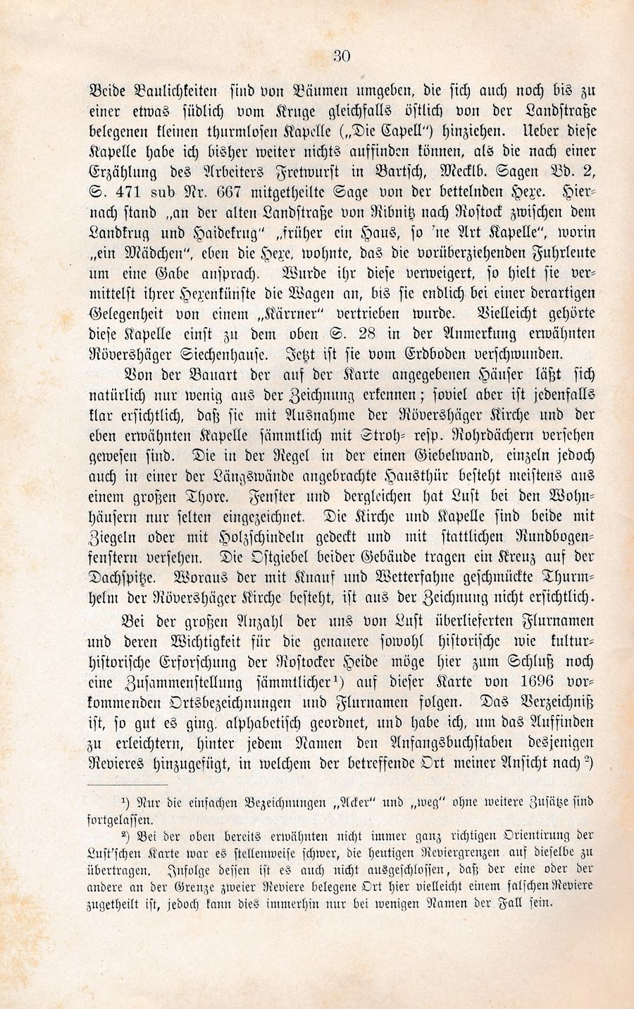 RH Beitr Rost Ge 1896 Lust Karte Flurnamen 06