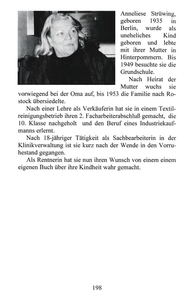 Vogtshagen Strüwing Erinnerung 1945 S189
