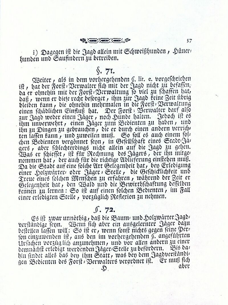 RH Herzogliches Regulativ 1774 57