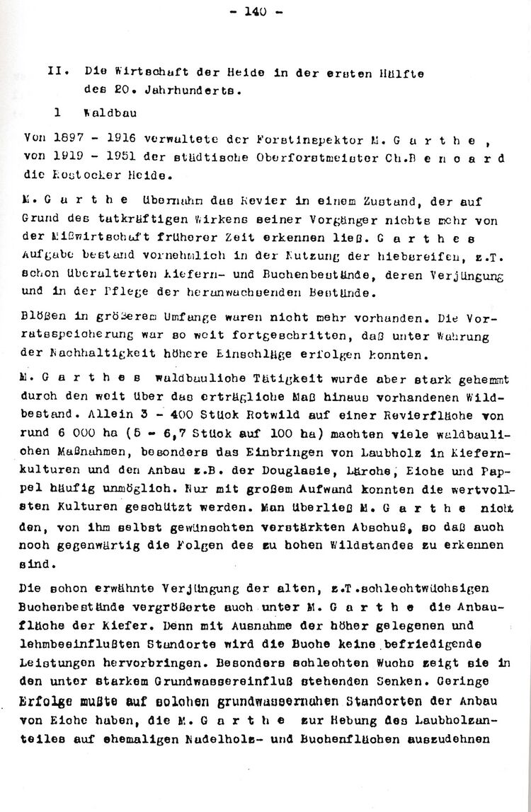 RH Oelsnitz Forstwirtschaftsgeschichte NÖM 1955 140