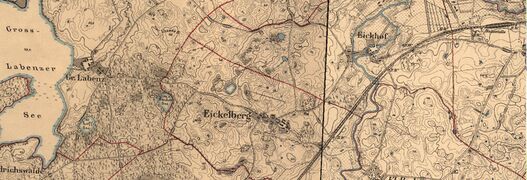 Eickhof/Eickhof Messtischblätter 1888