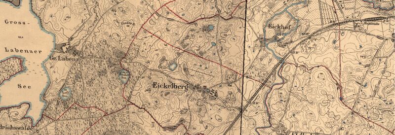 Datei:Eickelberg-Eickhof Messtischblätter 1888.jpg