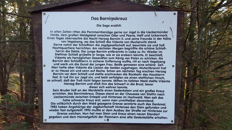 Datei:Ueckermünder Heide Barnimskreuz 1.jpg