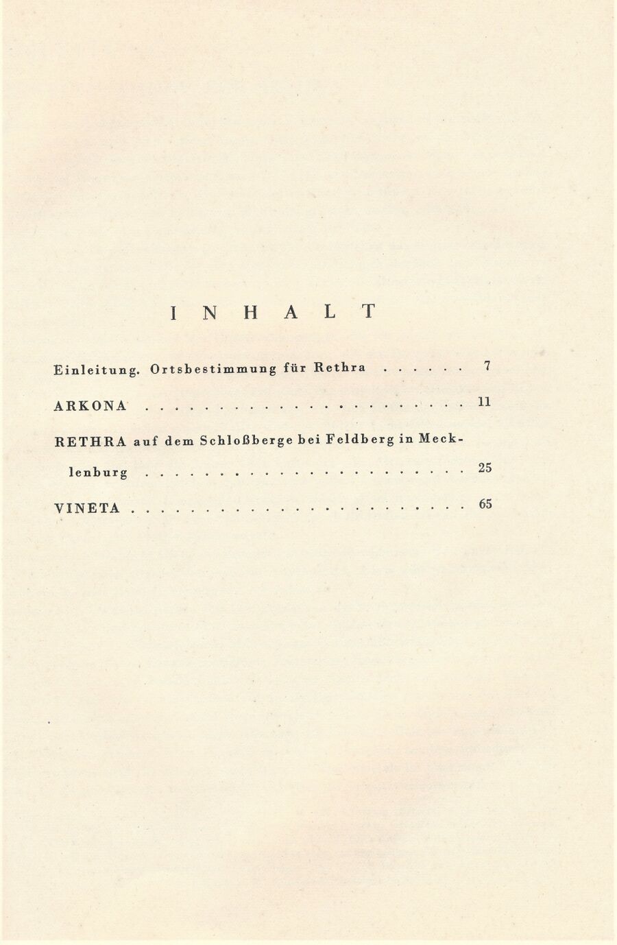 Vineta 1926 Schuchhardt 105