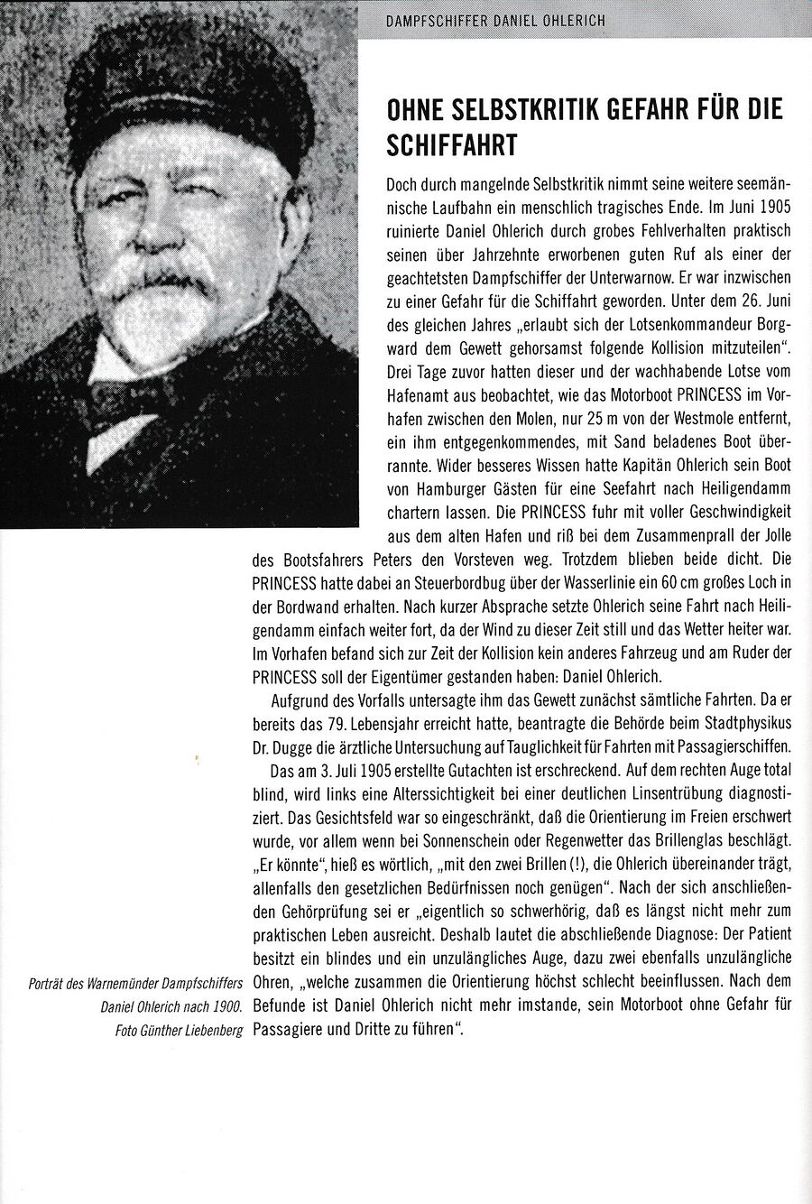 Auszug aus J. Rabbel "Vom Dampfboot zum Seedampfer" 2006 p18