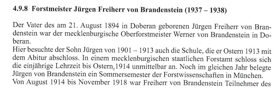 Fürstliche Heide Freiherr von Brandenstein a