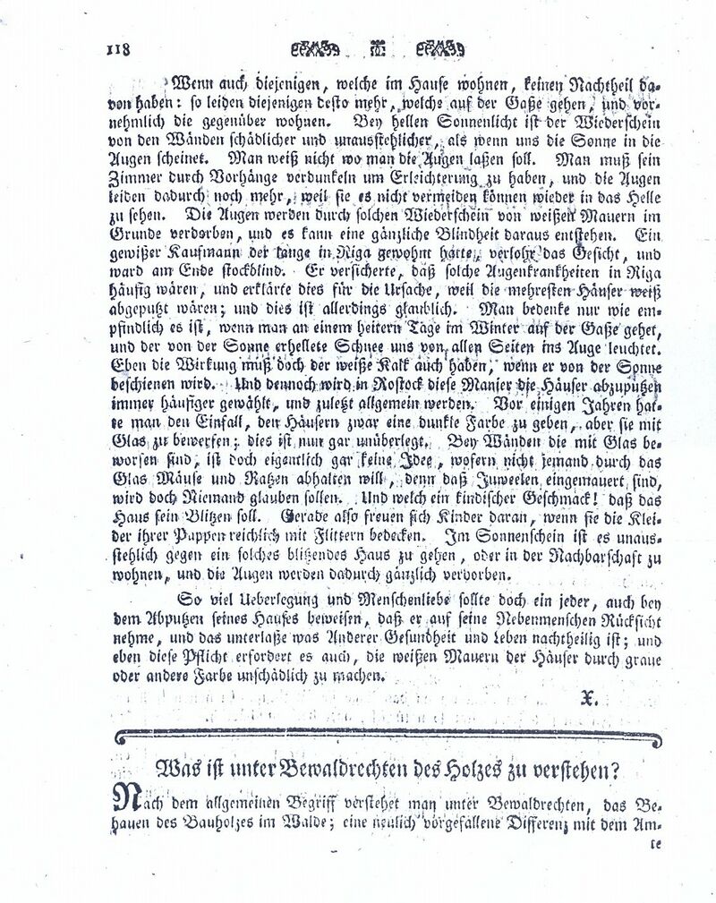 Becker Bewaldrechtung des Holzes 1796 1