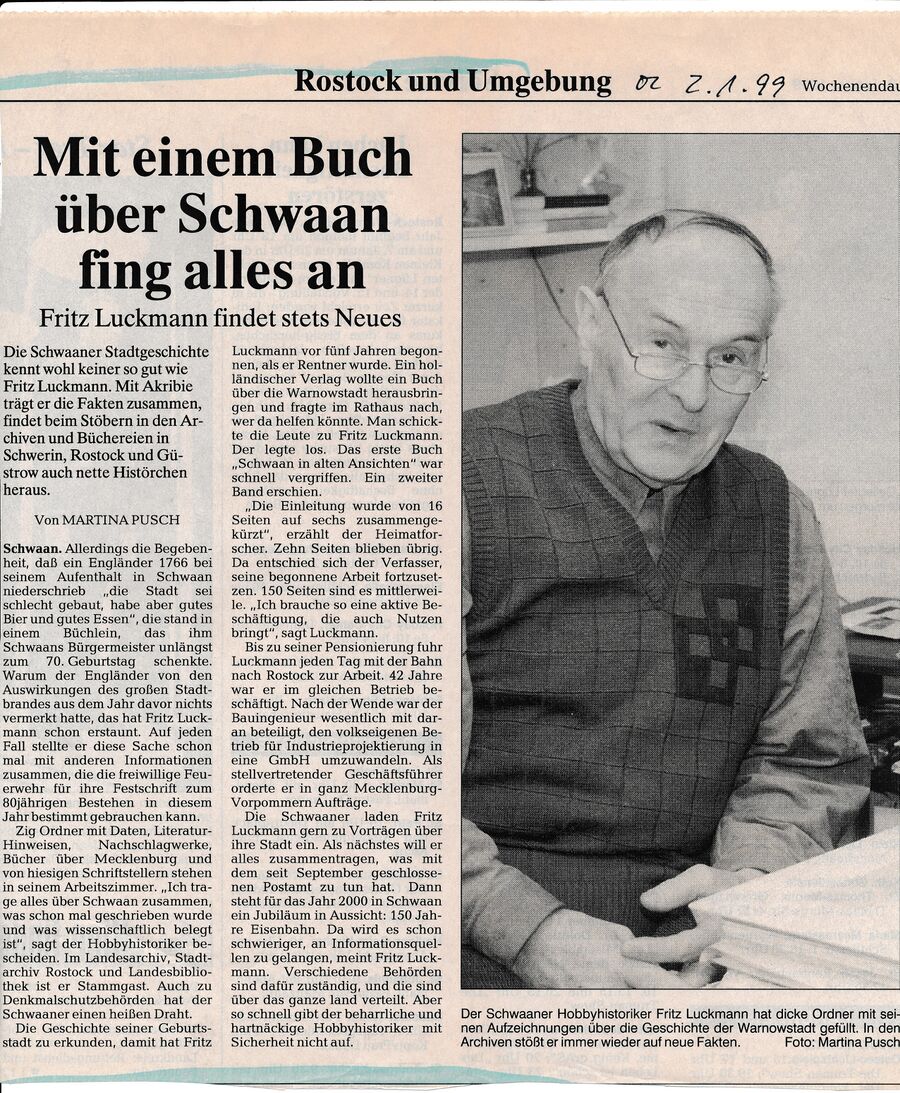 Schwaan Fritz Luckmann OZ 2_1_1999