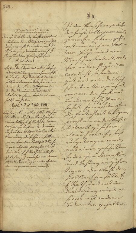 RH Möller Unvorgr Gedanken 1760 SB Seite 320