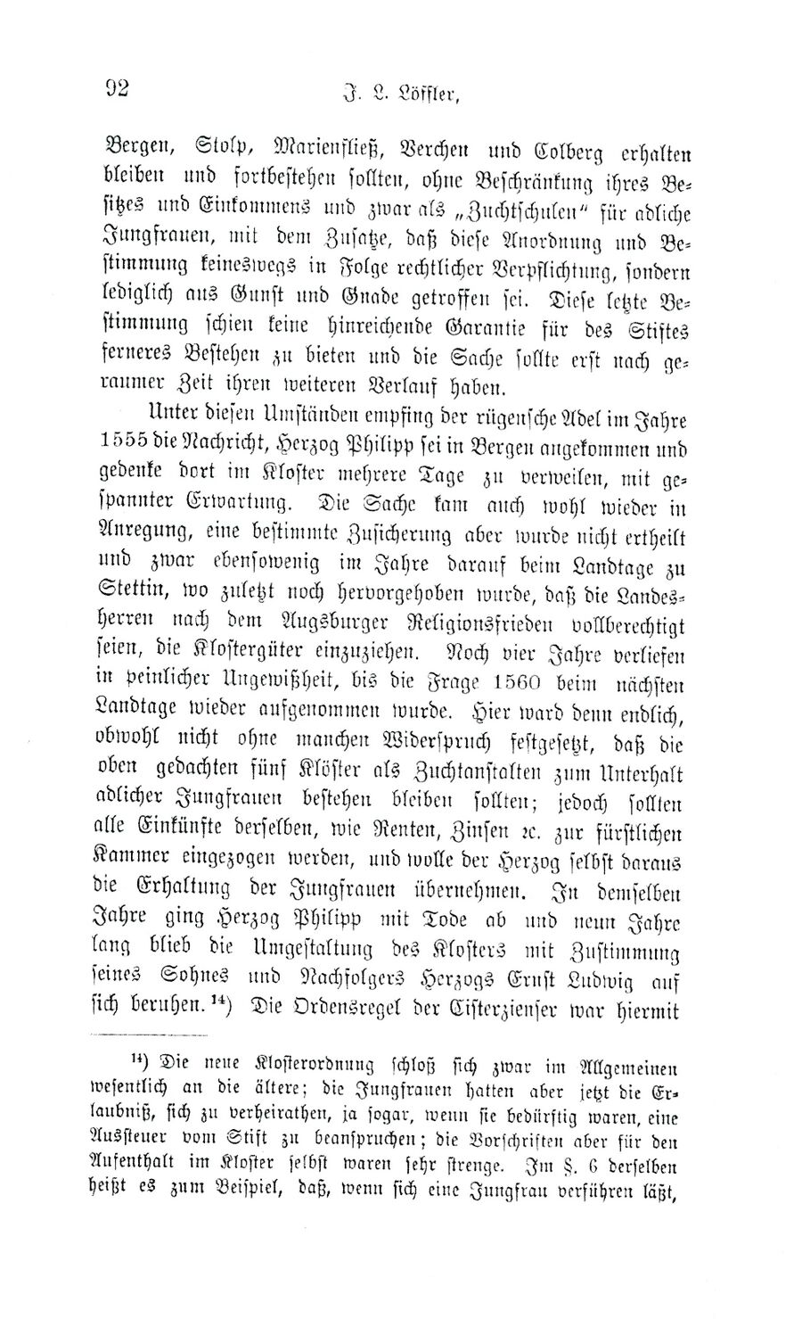Löffler Klosterkirche Bergen Bst.29 S092