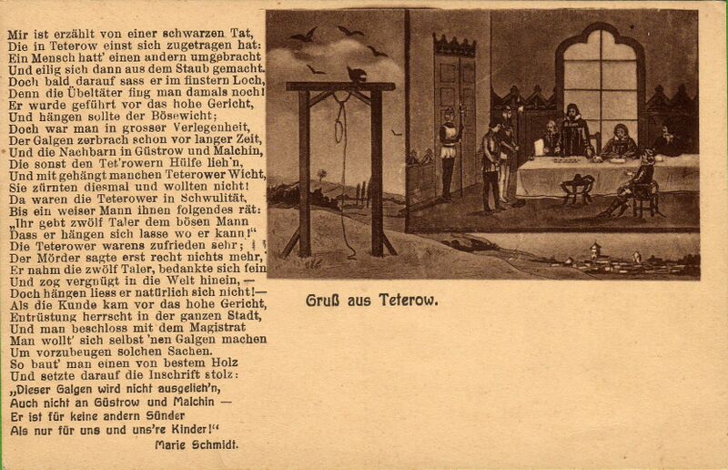 Datei:Teterow Der Teterower Galgen.jpg