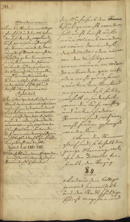 RH Möller Unvorgr Gedanken 1760 SB Seite 318