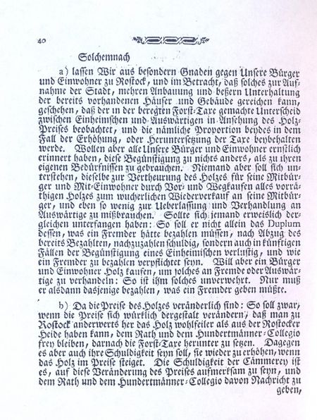 RH Herzogliches Regulativ 1774 40