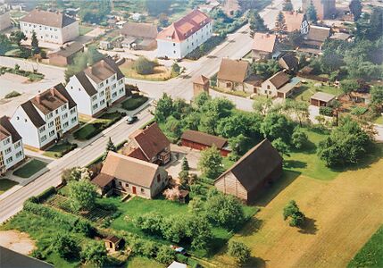 Der Stibbe Hof von oben
