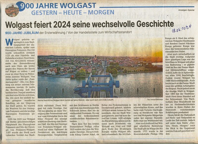 Datei:Wolgast 900 Jahre 1.jpg