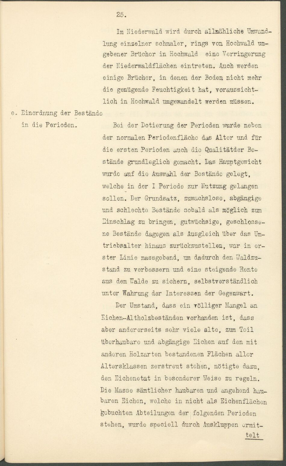 Max Garthe Allg. Beschreibung der Rostocker Stadtforst 1911 25