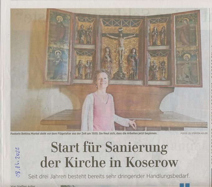 Datei:2022 Koserow Kirche 1.jpg