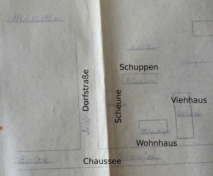 Datei:Moenchhagen Hufe 9 Plan Scheunenneubau 1937.JPG