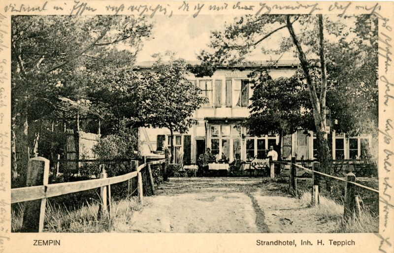 Datei:Zempin hist. PK 696(u)Strandhotel.jpg