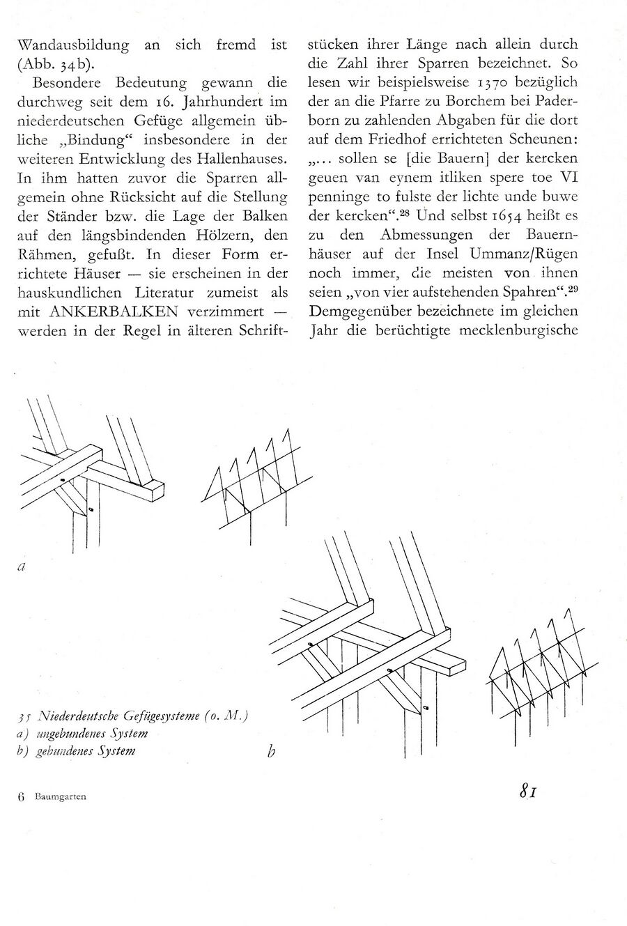 Baumgarten Dt Bauernhaus 1980 Ak 081
