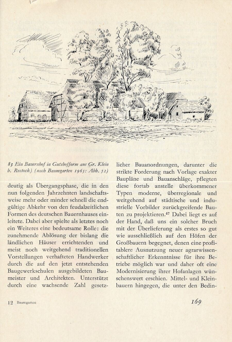 Baumgarten Dt Bauernhaus 1980 Ak 169