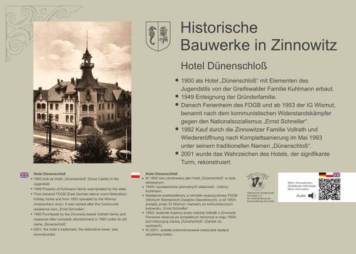 Zinnowitz historische Zeittafel Hotel Dünenschloß.jpg