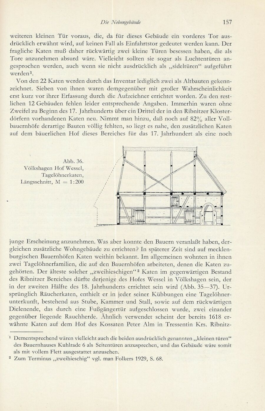 Baumgarten Bentzin 1963 Hof u Wirtschaft Ribn Bauern 196