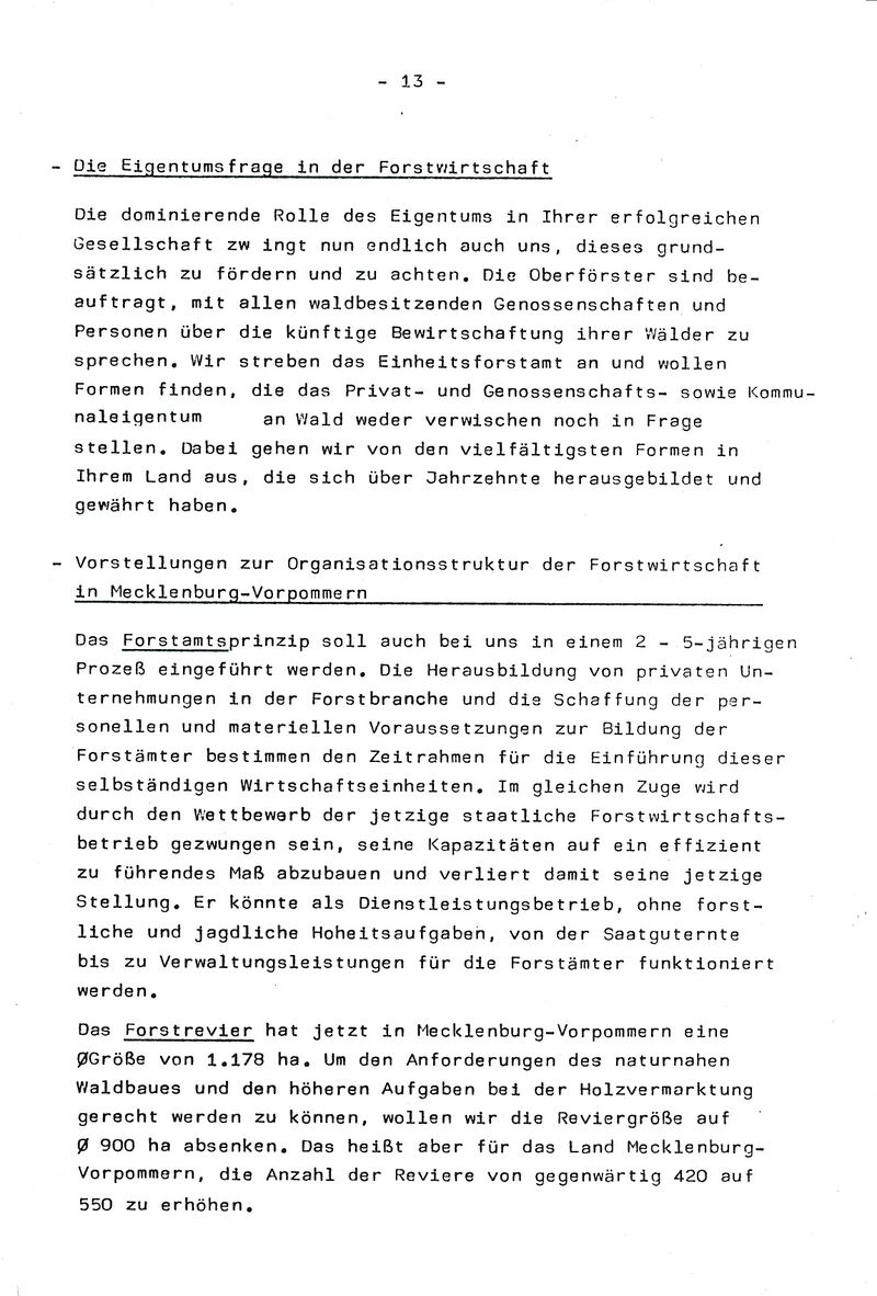 Oberlandforstmeister Christian Kähler Auszug 1990 13