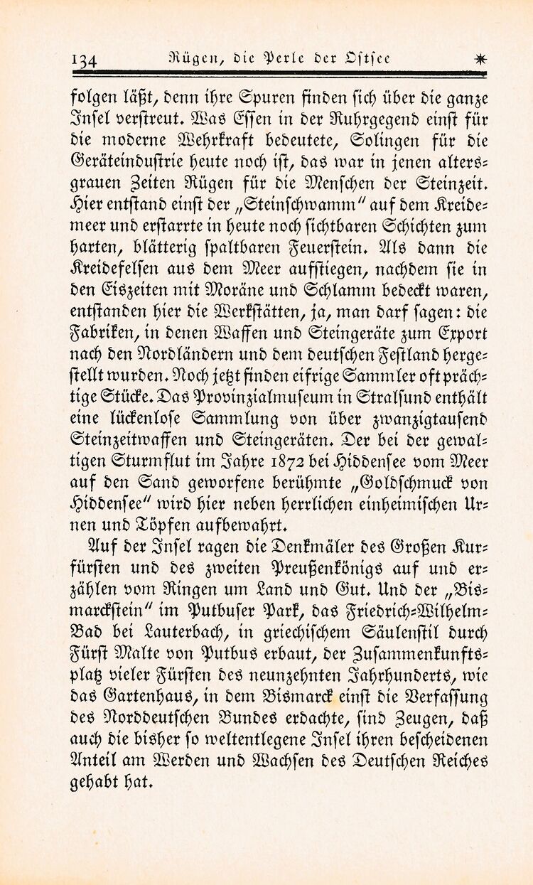 "Rügen - Perle der Ostsee" A Krüger 1926 S134