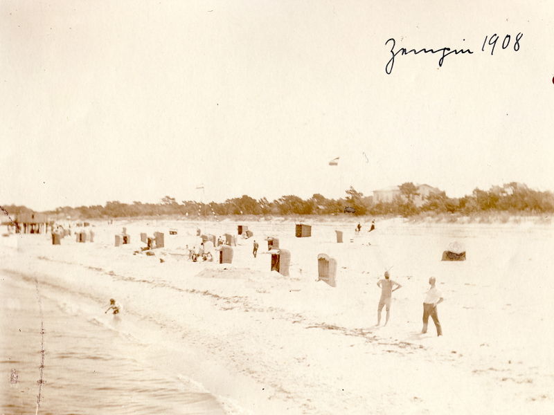 Datei:1908 Zempin Strand Strandhotel.jpg