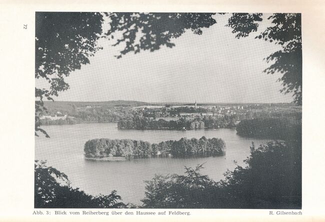 Barby Feldberg Landschaft Erholungsgebiet 1971 72