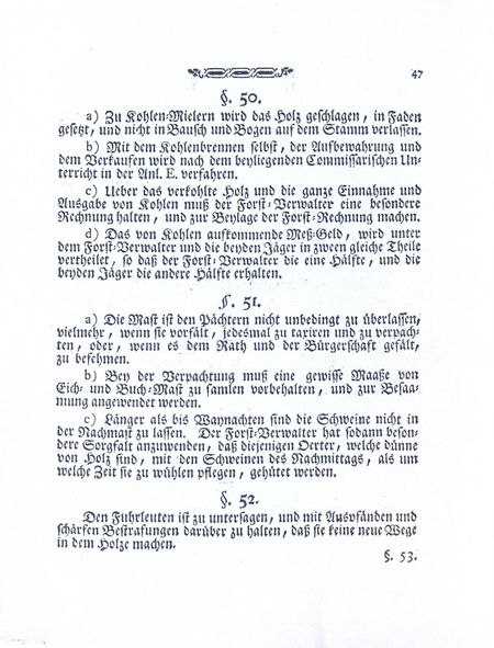RH Herzogliches Regulativ 1774 47