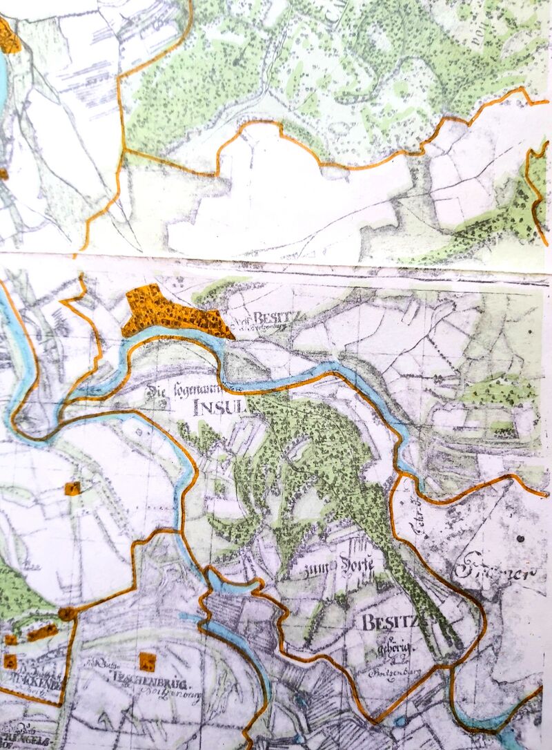 Besitz in der Wiebeking-Karte von 1786
