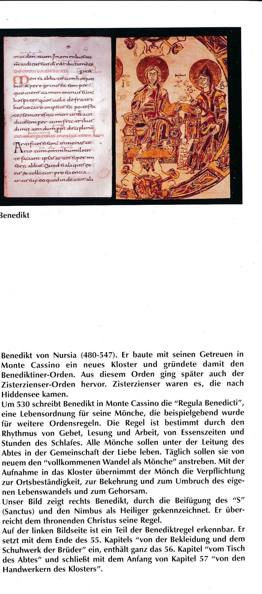 Als die Mönche nach Hiddensee kamen 1296 Inselpastor Manfred Domrös 1996 03