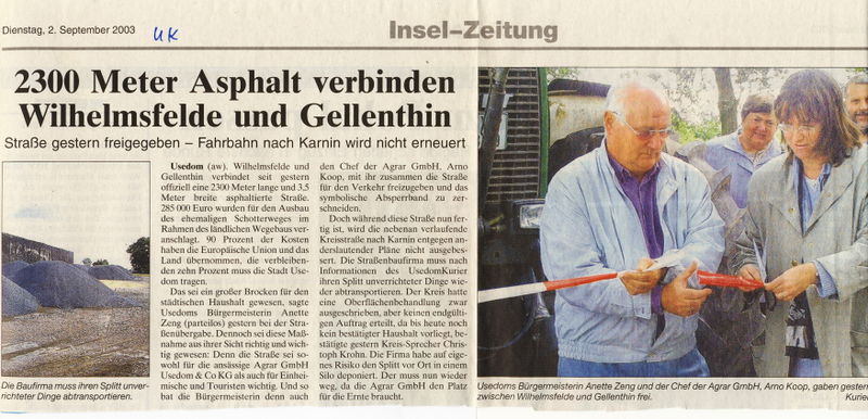 Datei:2003 Straße Wilhelmsfelde.jpg