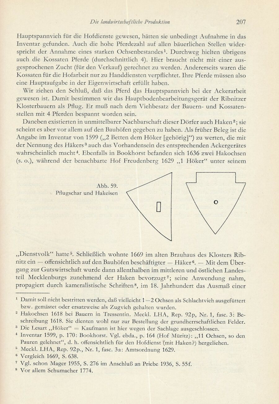 Baumgarten Bentzin 1963 Hof u Wirtschaft Ribn Bauern 207