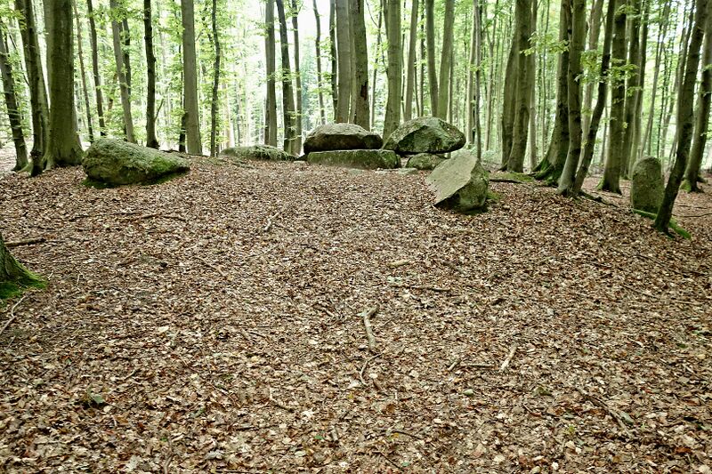 Datei:Hünengräber Sassnitz Waldhalle 1 1.jpg