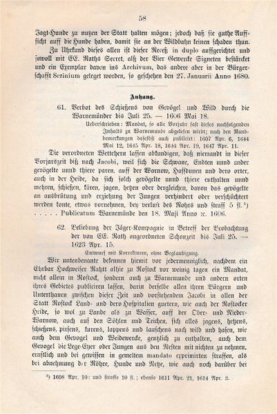 Datei:Koppmann Mandate und Verträge in Betreff Der Jagd von 1554 bis 1680 S58.jpg