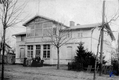 frühere Menzel´sche Badevilla - ab 1889 zum Schulhaus ausgebaut